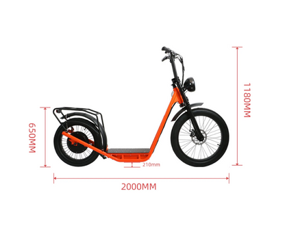 Eunorau Jumbo 1000W E-Scooter