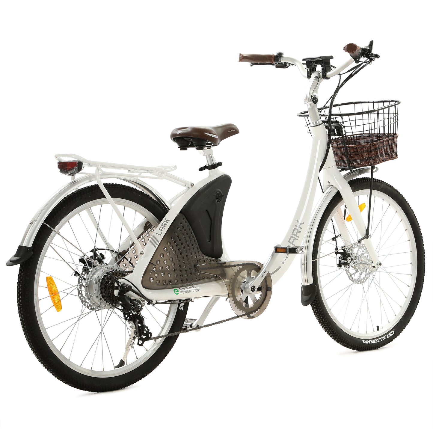 Ecotric Lark Electric 500 Watt City Bike For Women