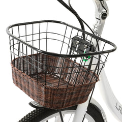 Ecotric Lark Electric 500 Watt City Bike For Women