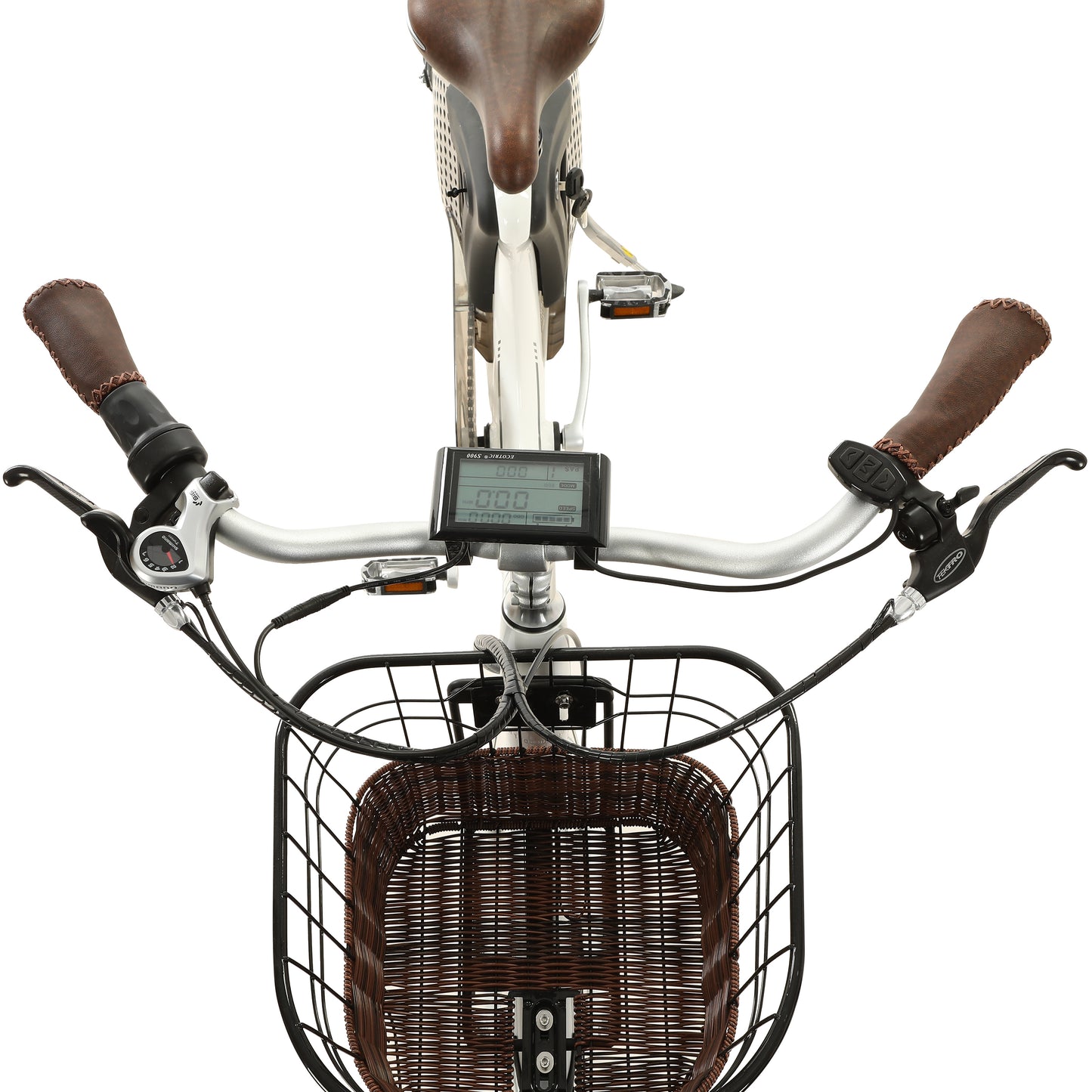 Ecotric Lark Electric 500 Watt City Bike For Women