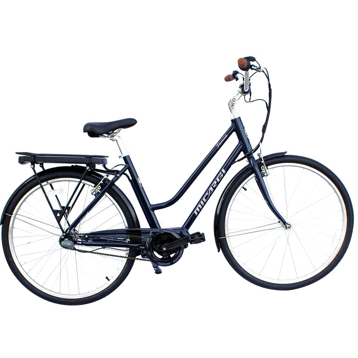 Lumia 700c dark blue electric bike