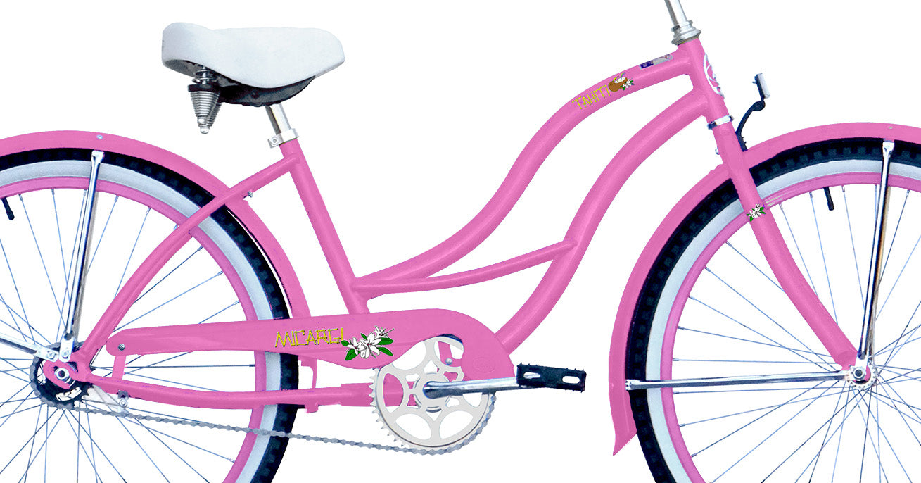 Micargi TAHITI-F 26 in. Tahiti Women's Beach Cruiser Bicycle