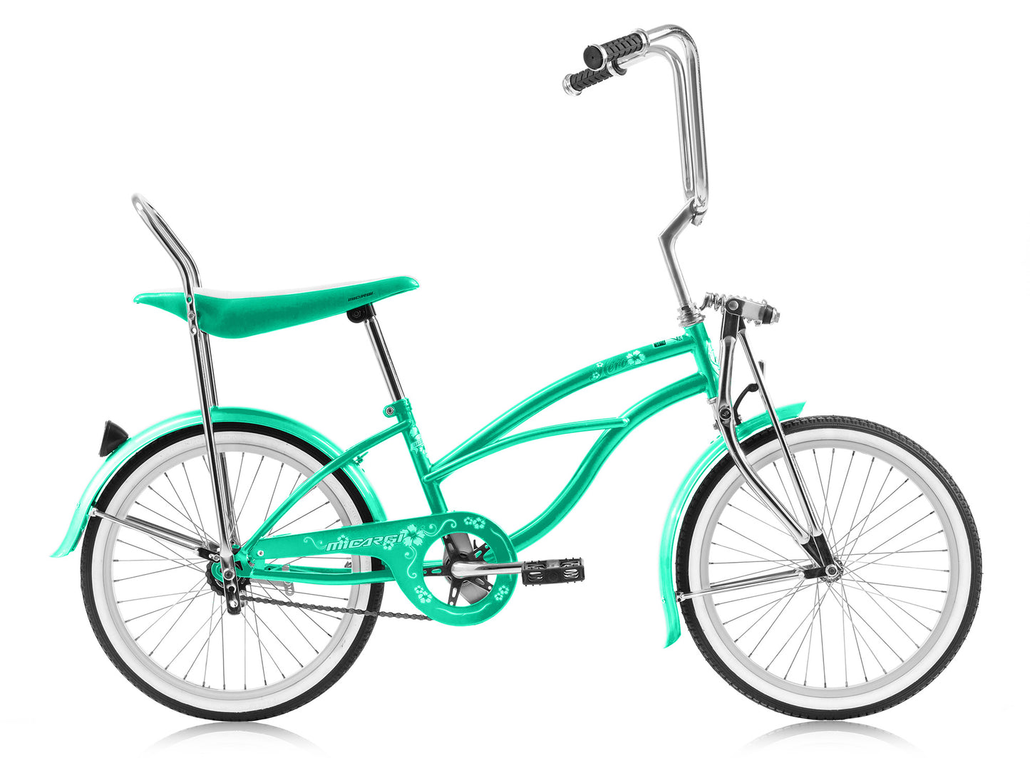 Micargi Hero 20″ Girls Lowrider Beach Cruiser Banana Seat