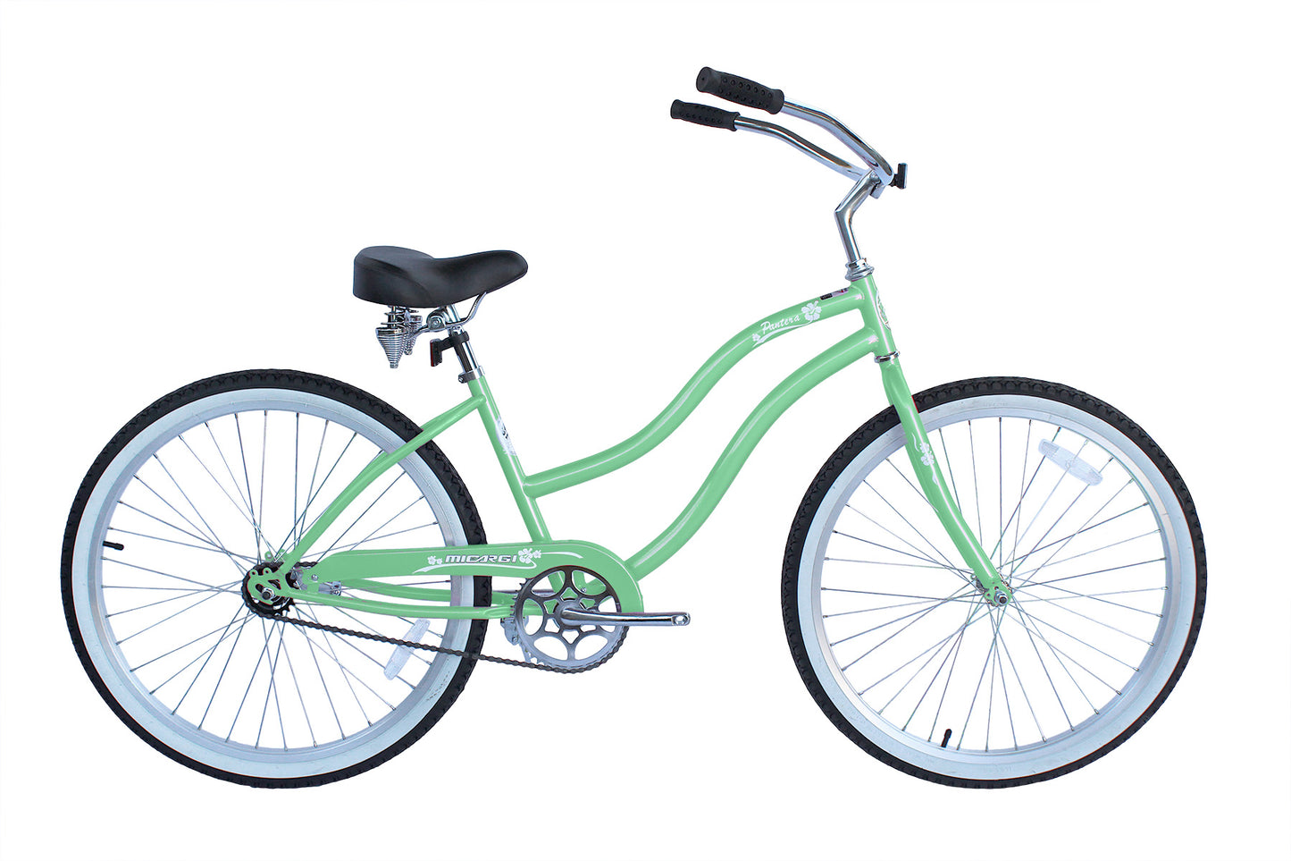 Pantera 24″ Single-Speed Stainless Beach Cruiser Women’s Bicycle