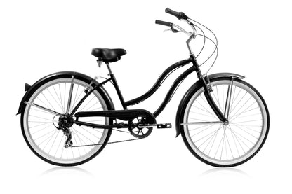 Pantera 26" Seven Speed Step-Through Beach Cruiser Bicycle