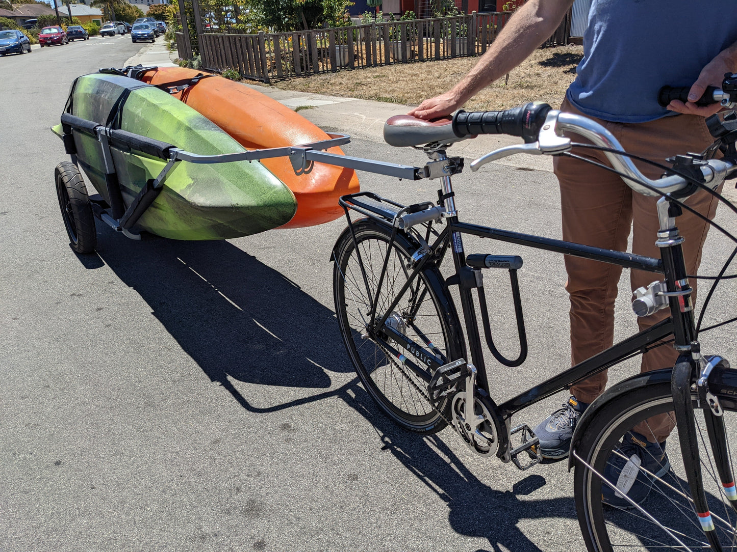 MBB Paddleboard and Kayak Trailer by Moved By Bikes (MBB)