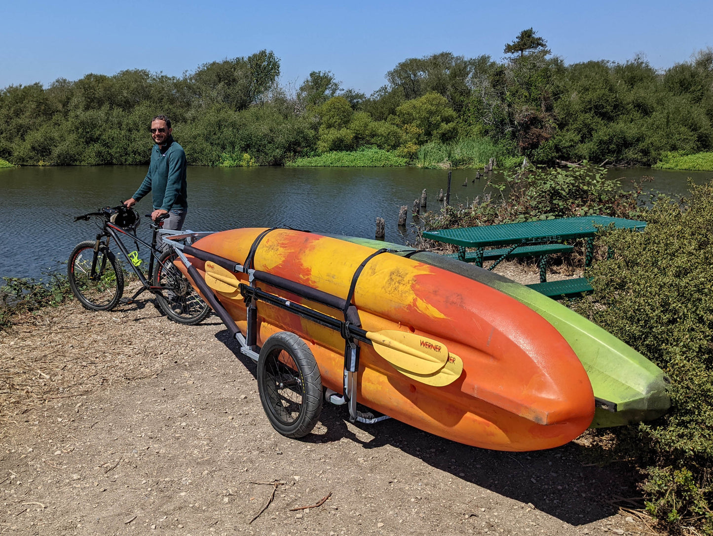 MBB Paddleboard and Kayak Trailer by Moved By Bikes (MBB)