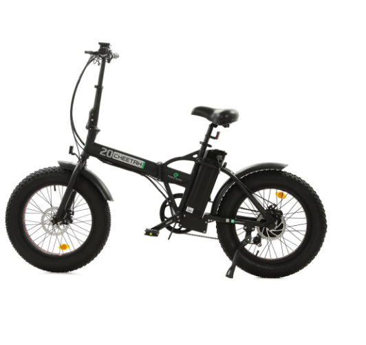 Ecotric Power Sport 48V Folding Fat eBike with LCD