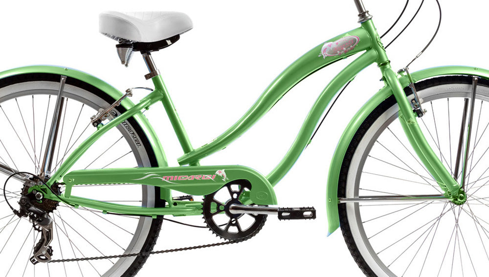 26″ Micargi Rover 7 Speed Women’s Beach Cruiser Shimano RS35 V-Brake