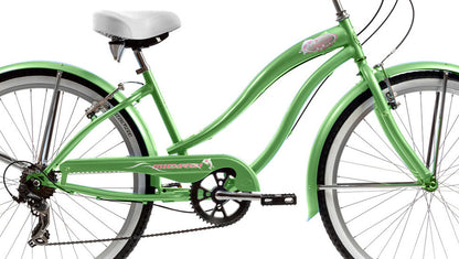 26″ Micargi Rover 7 Speed Women’s Beach Cruiser Shimano RS35 V-Brake