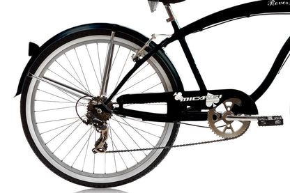 26″ Micargi Rover 7 Speed Men's Beach Cruiser Shimano RS35 V-Brake