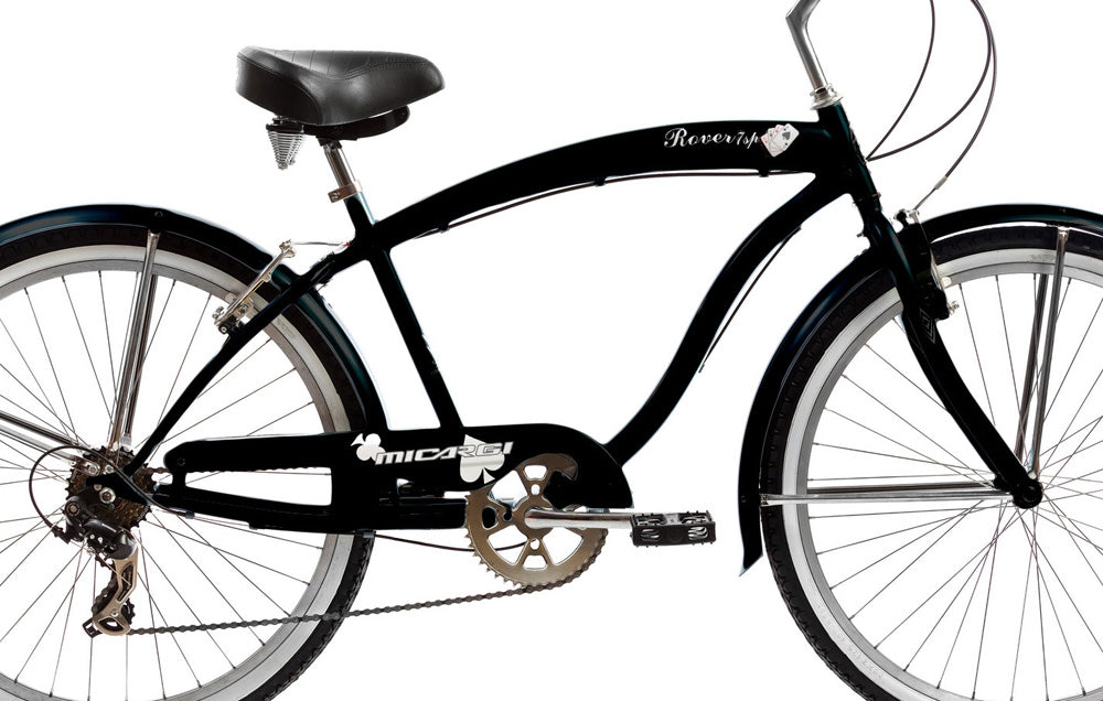 26″ Micargi Rover 7 Speed Men's Beach Cruiser Shimano RS35 V-Brake