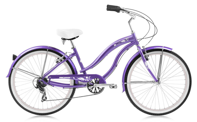 Micargi Rover LX 24″ 7 Speed Aluminum Frame Beach Cruiser Bicycle