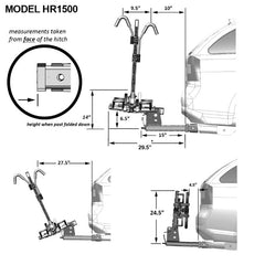 Hollywood Racks Sport Rider Rack for Electric Bikes