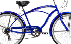 Men's Tahiti Retro Handlebar 7 Speed Beach Cruiser