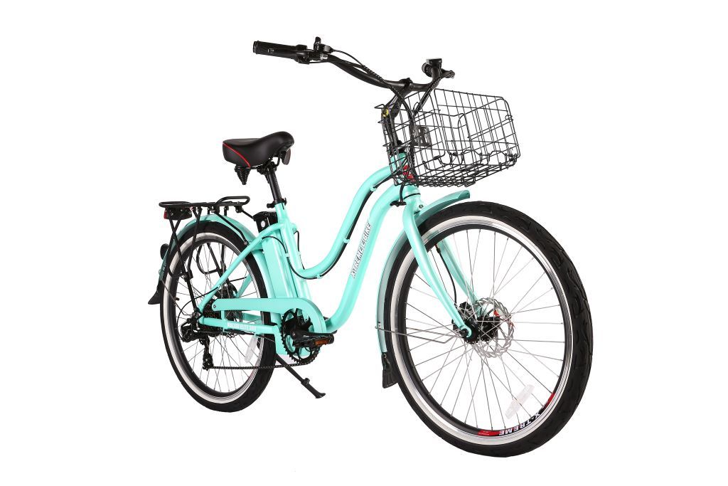 Malibu Elite Max 36 Volt Step-Through Electric Beach Cruiser Bicycle - X-Treme