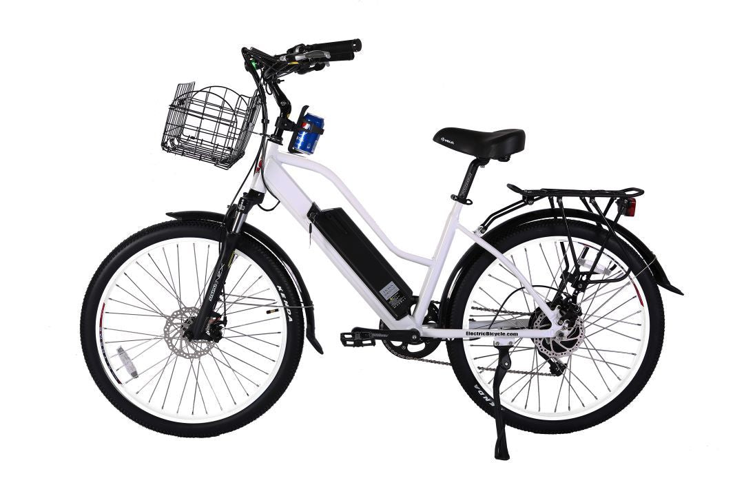 Catalina Electric Step-Through Beach Cruiser Bicycle 48 Volt Lithium Powered  X-Treme