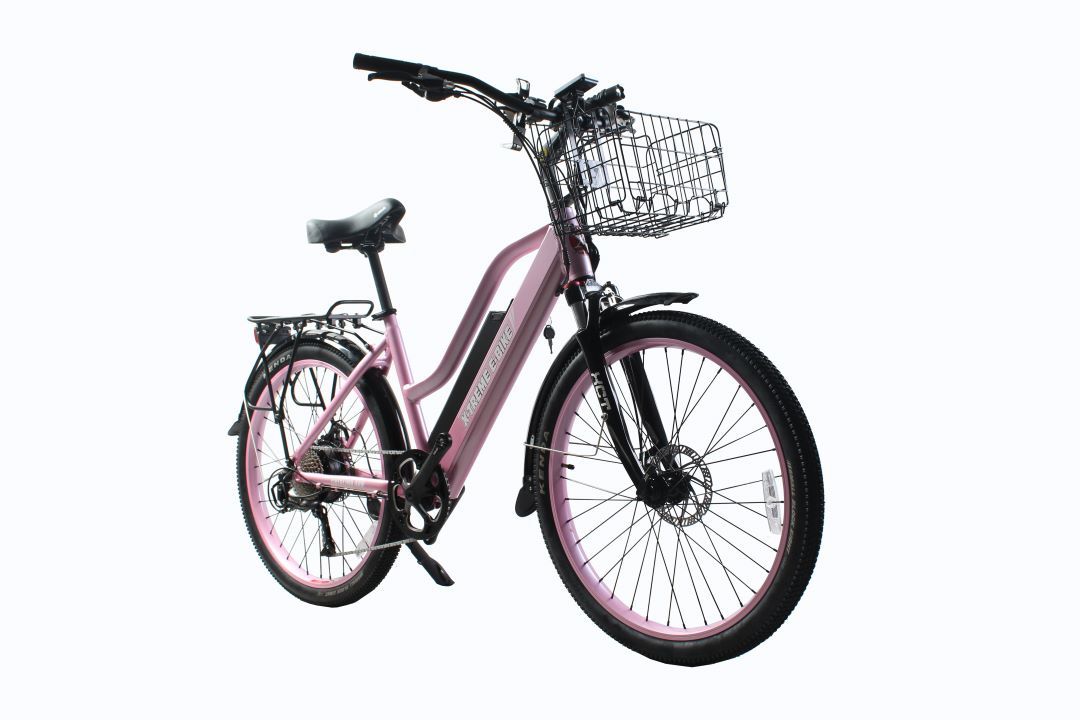 Catalina Electric Step-Through Beach Cruiser Bicycle 48 Volt Lithium Powered  X-Treme