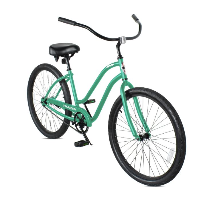 Tracer Ace Women's 26" Single Speed Beach Cruiser Bike