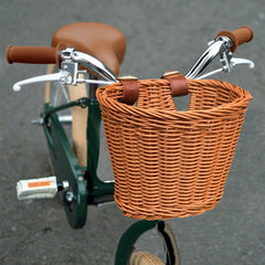 Retro Wicker Bike Basket