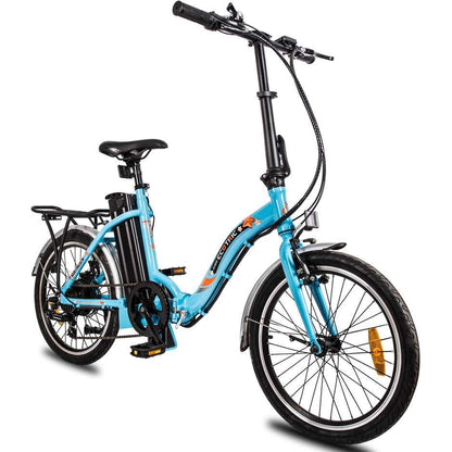 Ecotric UL Starfish Portable 350w 36v PAS-Throttle 20 Inch Electric Bike