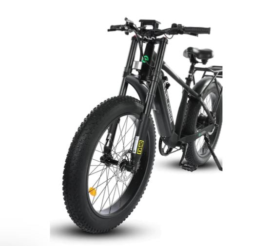 Ecotric Explorer 26" 750W 48V Fat Tire Electric Bike w/ Rear Rack