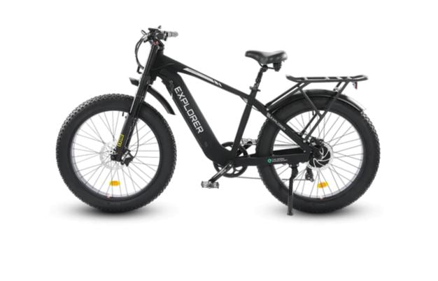 Ecotric Explorer 26" 750W 48V Fat Tire Electric Bike w/ Rear Rack