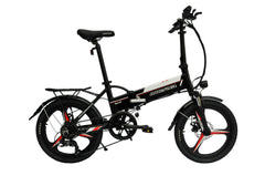 Micargi Seco GT 20" Aluminum Folding Electric Bike 250w Rear Hub