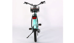 Malibu Elite Electric Step-Through Beach Cruiser Bicycle 24 Volt Lithium Powered X-Treme