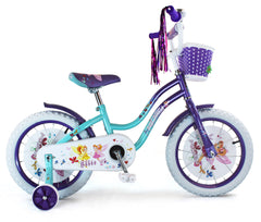 Micargi Girl's 16" Ellie Cruiser Steel Frame Bicycle