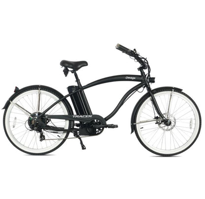 Tracer Omega 26" 500W 7Sp Men's Electric Beach Cruiser