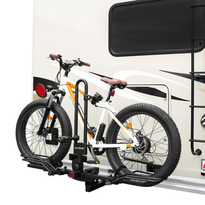 Hollywood Racks RV Rider E-Bike Rack Carries 2 Heavy Electric Bikes