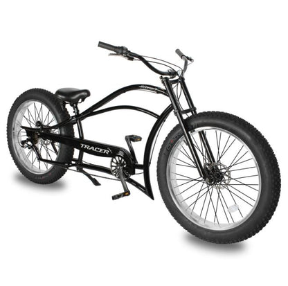 Tracer Siena GT26" Single or 7Sp FAT Tire Chopper Stretch Cruiser Bike